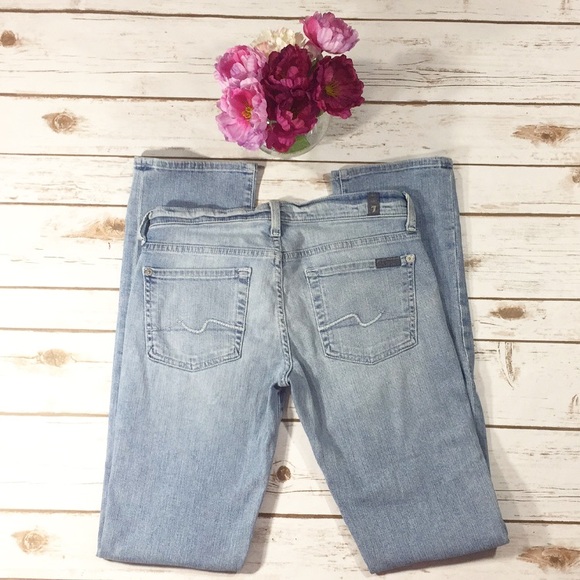 7 for all mankind light jeans🌸 - Picture 2 of 6